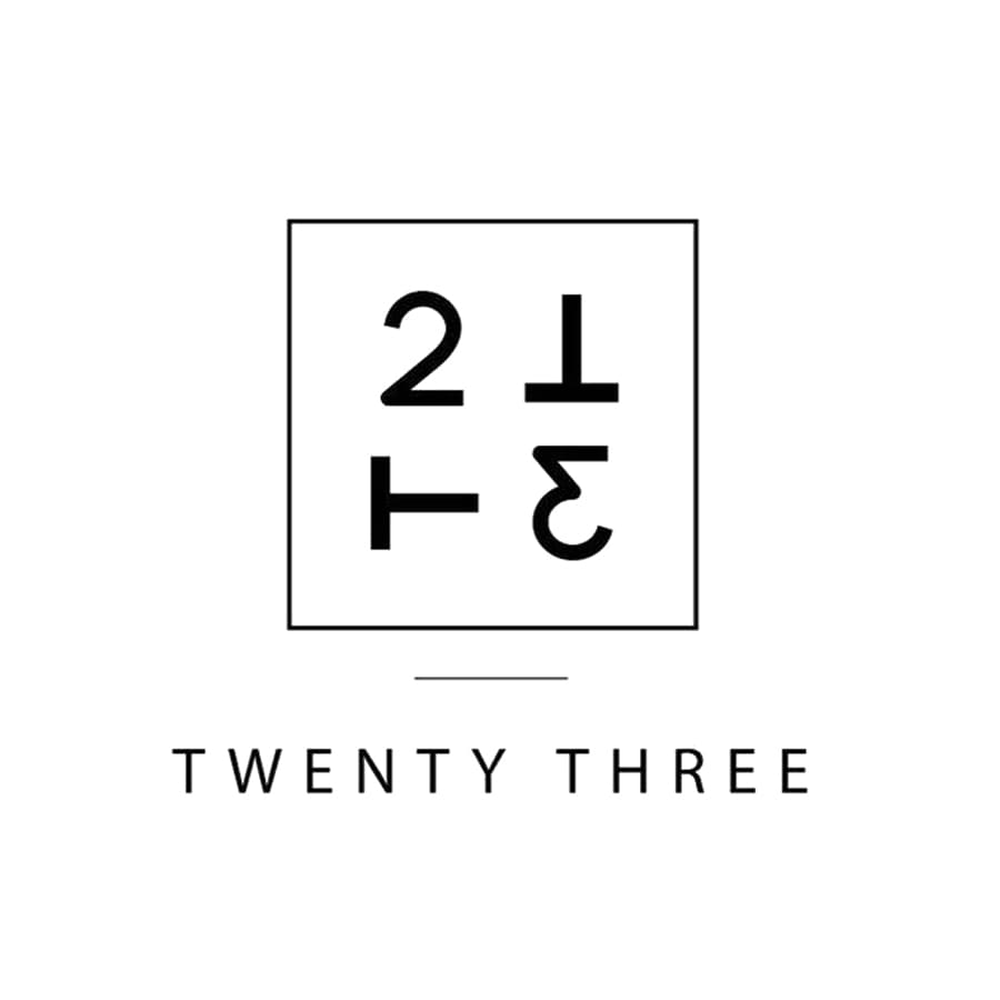 23 TWENTY THREE LOGO